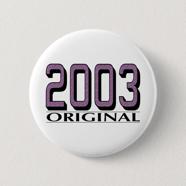 2003 Original Button (Front)