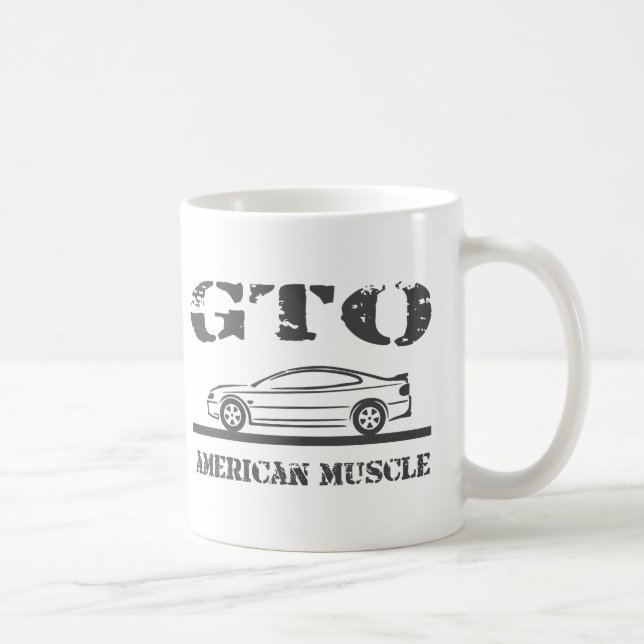 2004-06 GTO American Muscle Car Coffee Mug (Right)