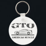 2004-06 GTO American Muscle Car Keychain<br><div class="desc">Keychain Template</div>