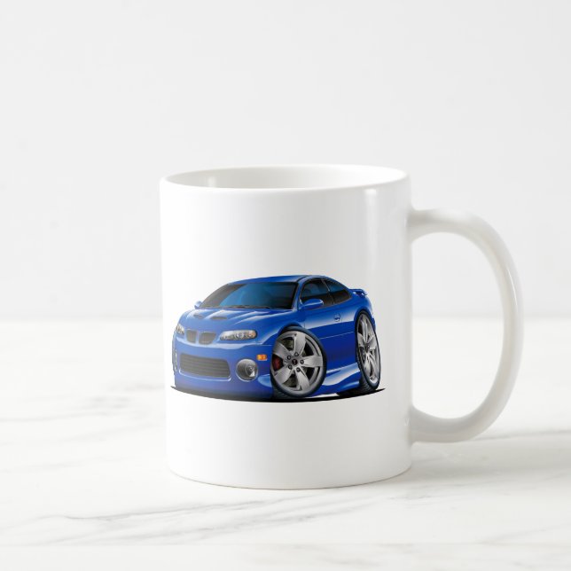 2004-06 GTO Blue Car Coffee Mug (Right)