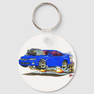 2004-06 GTO Blue Car Keychain