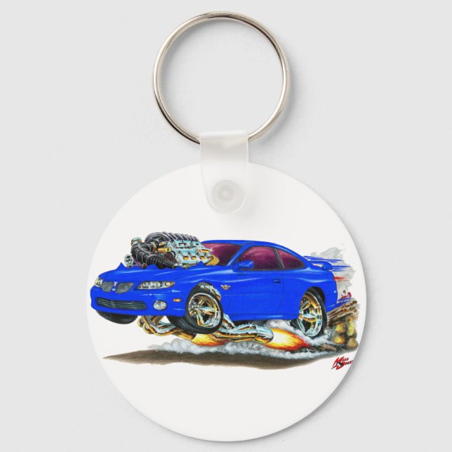 2004-06 GTO Blue Car Keychain (Front)