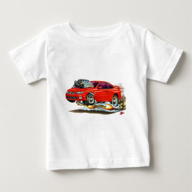 2004-06 GTO Red Car Baby T-Shirt (Front)