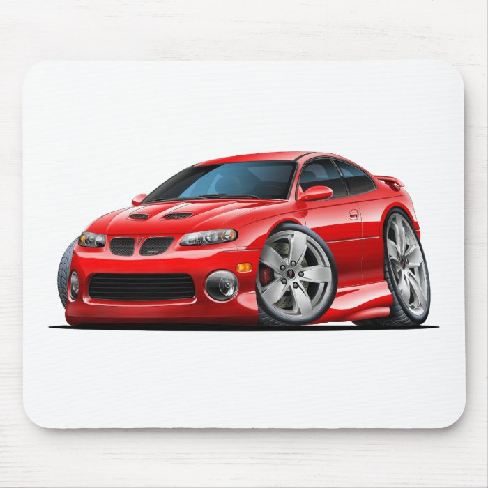 2004 06 GTO Red Car Mouse Mat