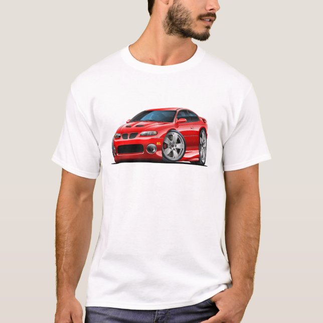 2004-06 GTO Red Car T-Shirt (Front)