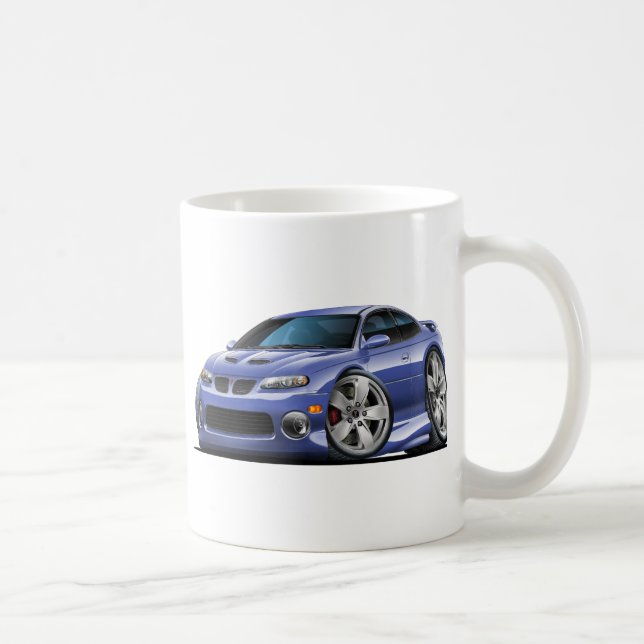 2004-06 Pontiac GTO Blue/Grey Car Coffee Mug (Right)