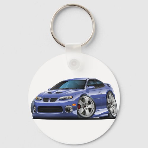 2004-06 Pontiac GTO Blue/Grey Car Keychain