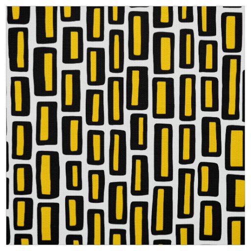 200515 - Black and Amber on White Fabric