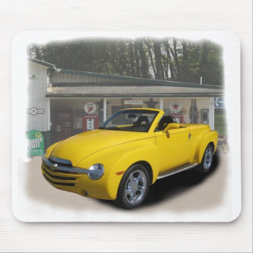 2005 Chevy SSR in our filling station series Mouse Pad