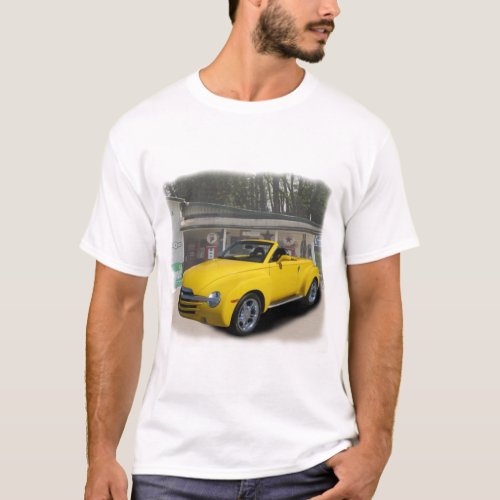 2005 Chevy SSR in our filling station series T_Shirt