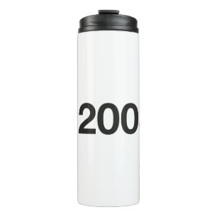 2005 Hashtag 21st birthday 21 years Thermal Tumbler