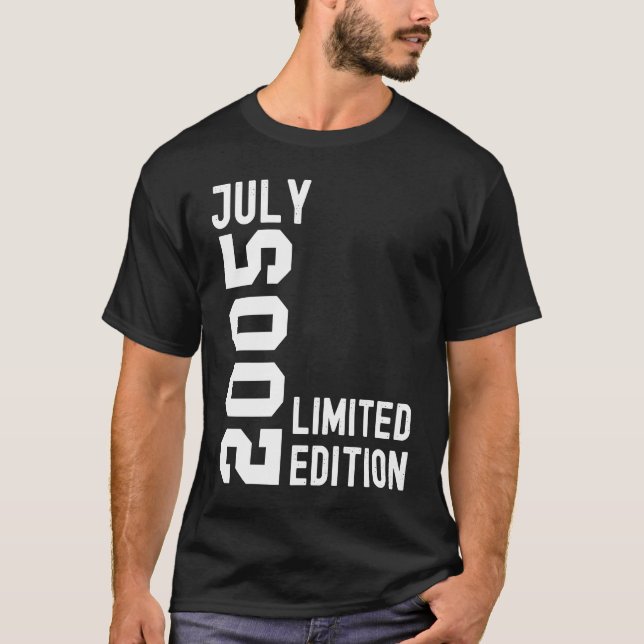 2005 July  Happy Birthday Party T-Shirt (Front)