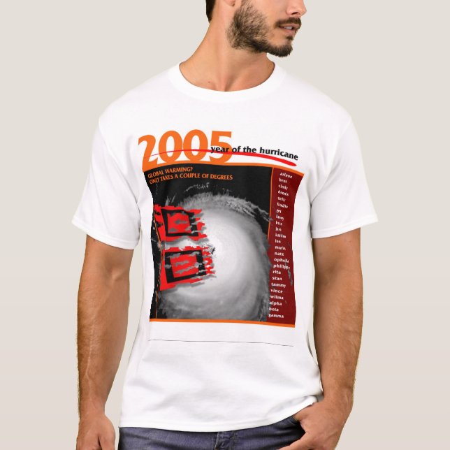 2005 year of the hurricane T-Shirt (Front)