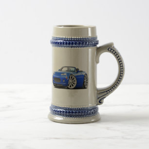 2006-08 Miata Blue Car Beer Stein