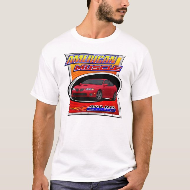 2006 GTO Graphic Red T Shirt (Front)
