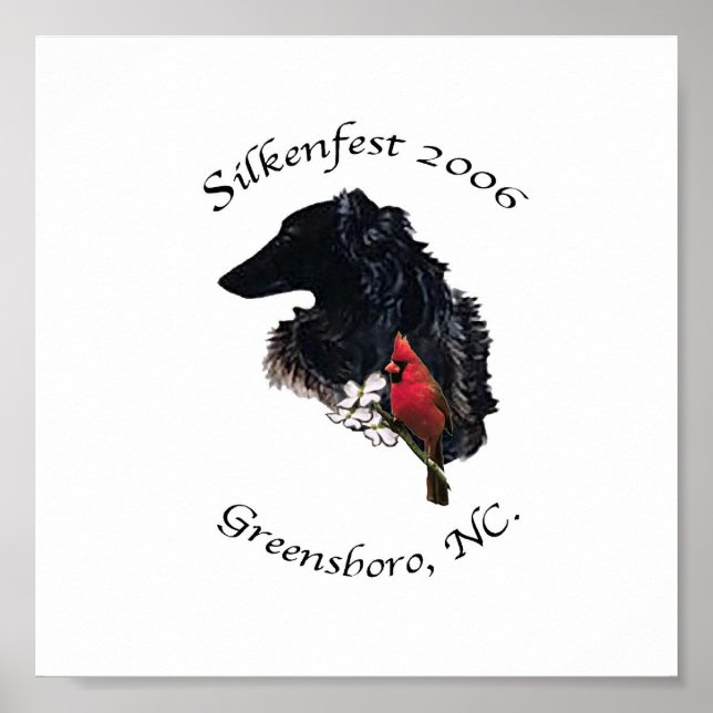 2006 Silkenfest logo Bobbie Deis poster/print Poster (Front)