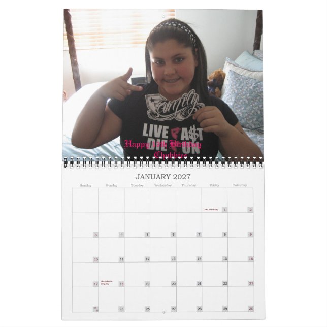 2007 calendar (Jan 2027)