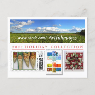 2007 Holiday Collection Campaign Postcard