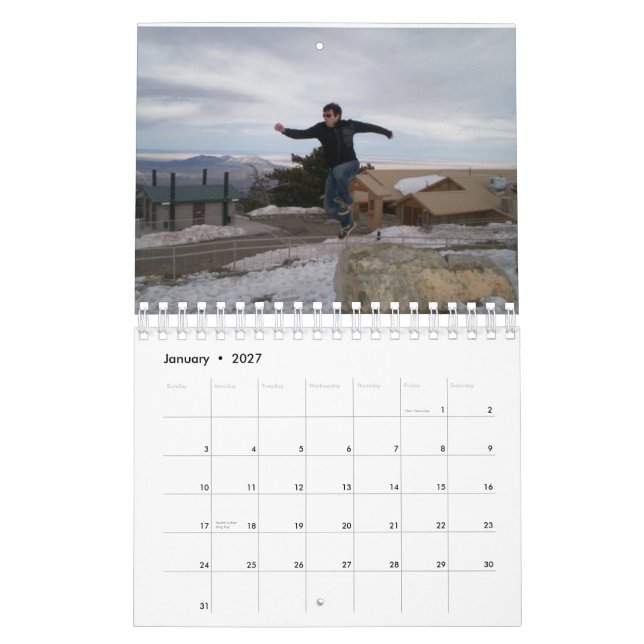 2007 Jumping...2008 Calendar (Jan 2027)