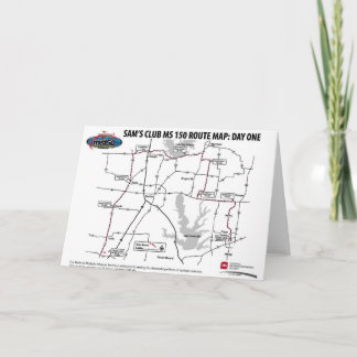 2007 Sam's Club MS 150 greeting card