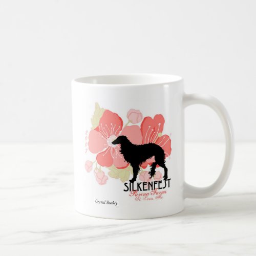2007 Silkenfest logo Crystal Buckey Coffee Mug