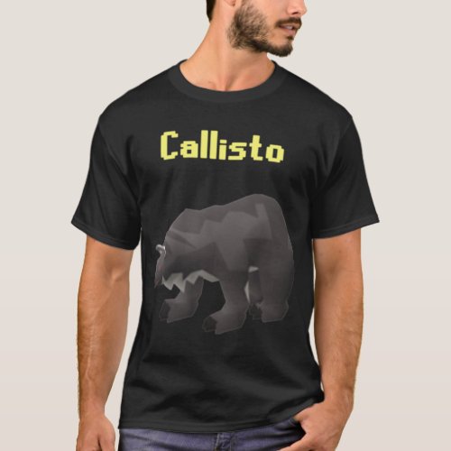 2007Scape  Old School  Callisto   T_Shirt