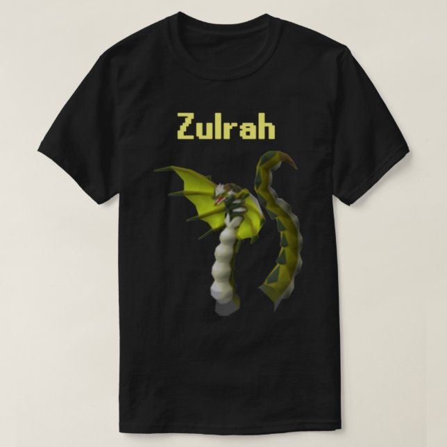 2007Scape  Old School  Zulrah     T-Shirt (Design Front)