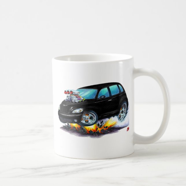 2008-10 PT Cruiser Black Car Coffee Mug (Right)