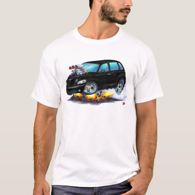2008-10 PT Cruiser Black Car T-Shirt (Front)