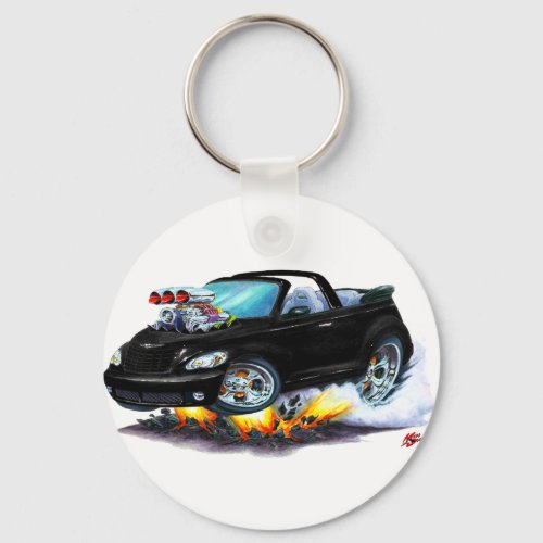 2008-10 PT Cruiser Black Convertible Keychain