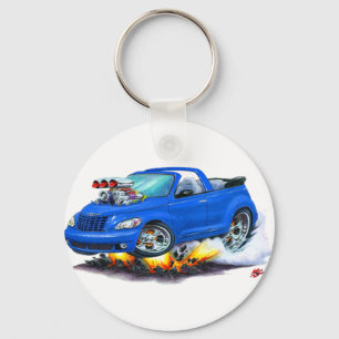 2008-10 PT Cruiser Blue Convertible Keychain