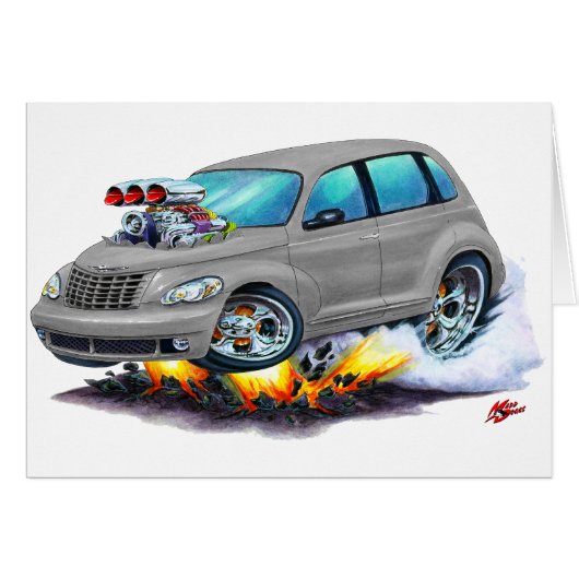 2008-10 PT Cruiser Grey Car Cards (Front Horizontal)