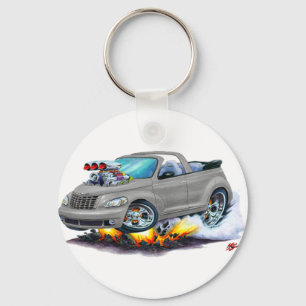 2008-10 PT Cruiser Grey Convertible Keychain