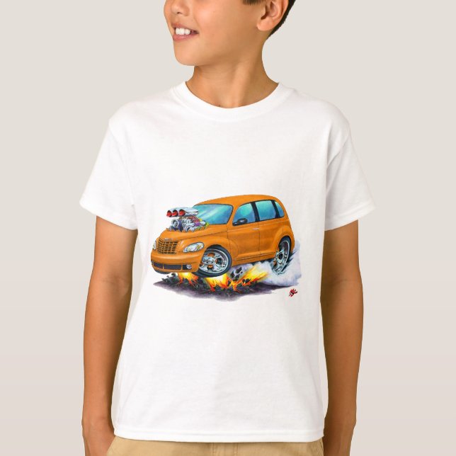 2008-10 PT Cruiser Orange Car T-Shirt (Front)