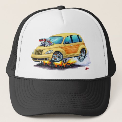 2008-10 PT Cruiser Tan Woodie Trucker Hat