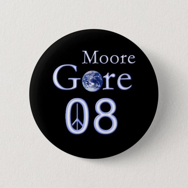 2008 Al Gore Button (Front)