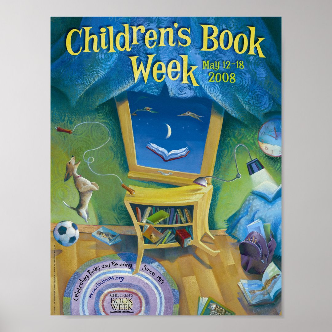 2008 Children's Book Week Poster | Zazzle