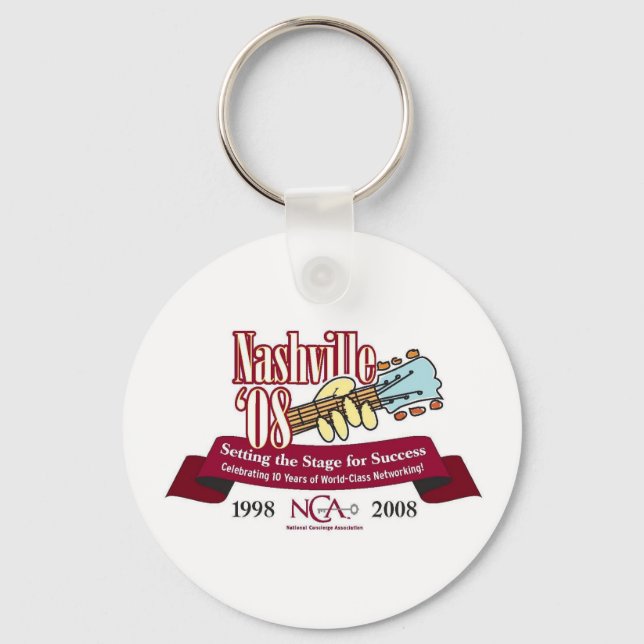 2008 Conference Logo Keychain (Front)