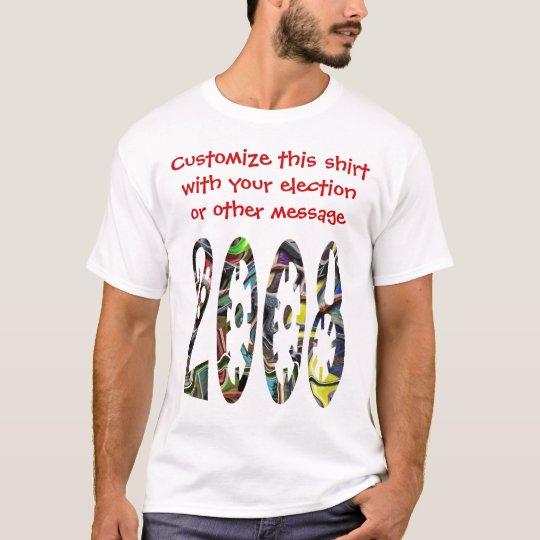 2008 Customize Election Vote Obama or McCain shirt