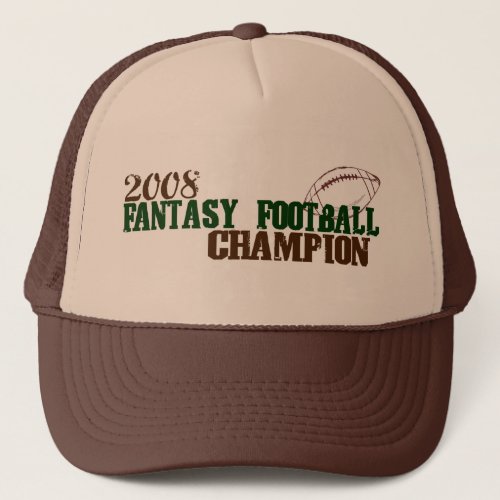 2008 Fantasy Football Champ Trucker Hat