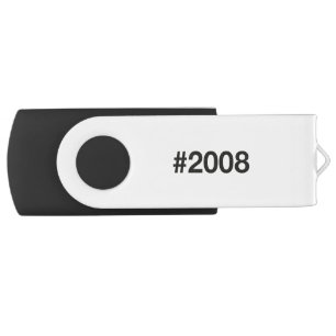 2008 Hashtag 18th birthday 18 years Flash Drive