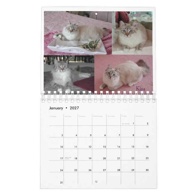 2008 Siberian Cats Calendar2 sm Calendar (Jan 2027)