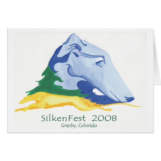 2008 Silkenfest logo Kim Tucker Cards (Front Horizontal)