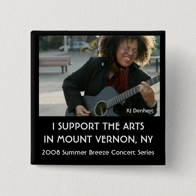 2008 Summer Breeze Concert Series Pinback Button (Front)