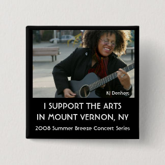 2008 Summer Breeze Concert Series Pinback Button