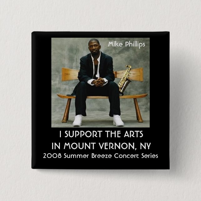 2008 Summer Breeze Concert Series Pinback Button (Front)