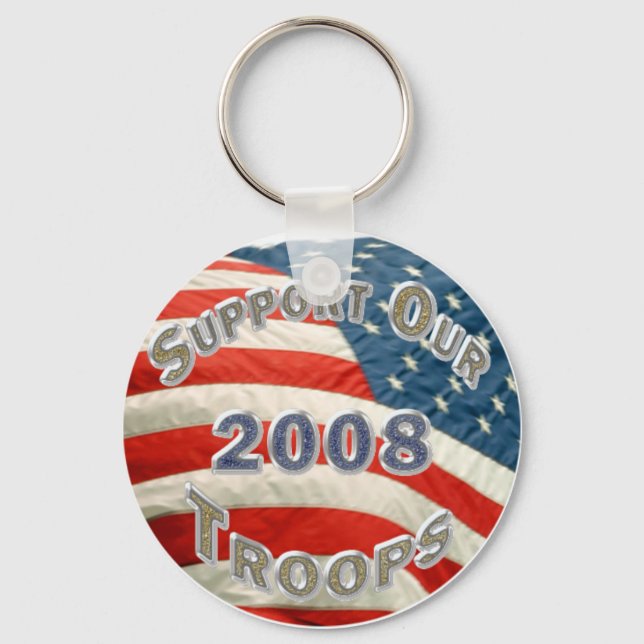 2008 Support Our Troops Keychain (Front)
