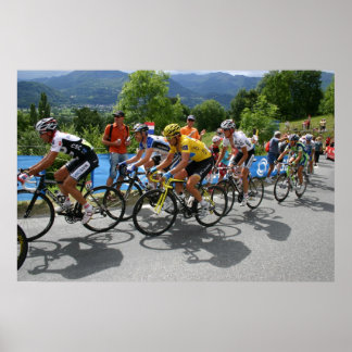 2008 Tour de France Hautacam Poster