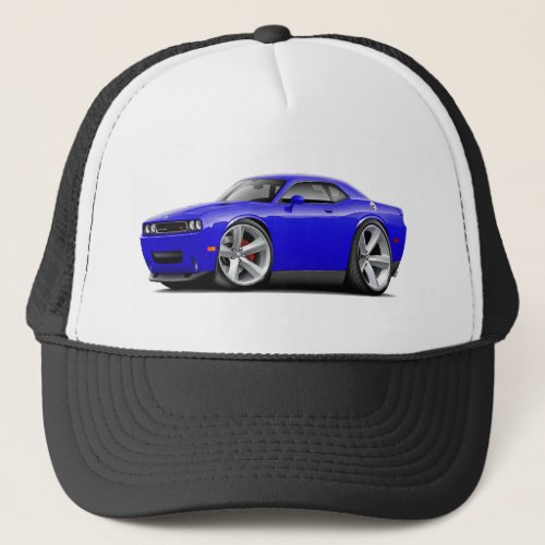 2009-11 Challenger RT Blue Car Trucker Hat