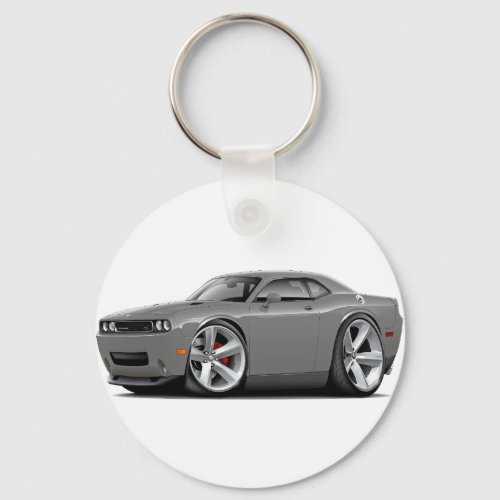 2009-11 Challenger RT Grey Car Keychain